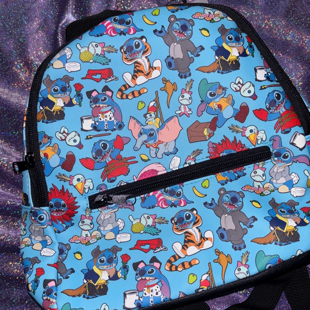 Bioworld Disney Stitch Mini Backpack - Picture 9 of 11
